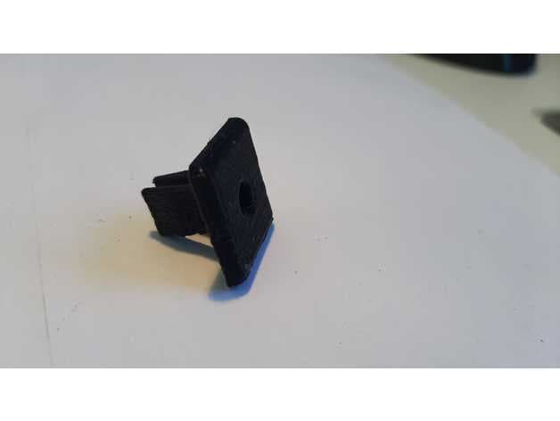 Square hole bumper panel holder preview