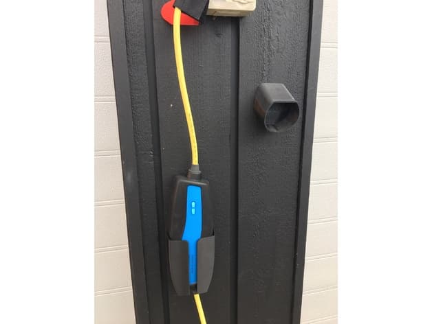Photo of Mennekes in-cable charging box holder (Volvo)