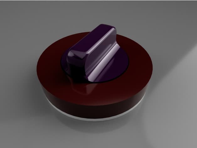 Photo of Honda Accord AC Knob - '99