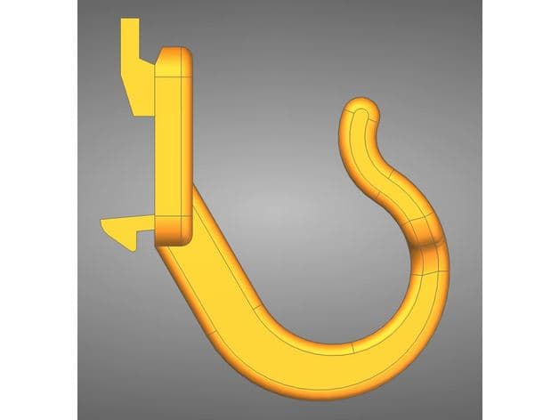 Photo of VW Golf MK7 Rear Trunk Cargo Hook