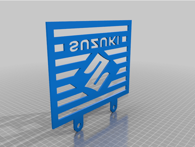 Suzuki radiator cover preview