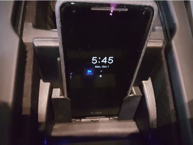Tesla Phone Holder for Pixel 2XL w/ Case (Or Big Phone) preview