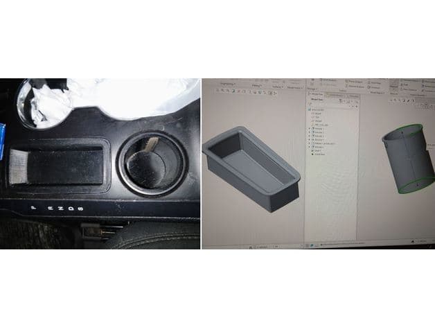 Photo of Ford Explorer ('14) Console Shifter & Dial cups