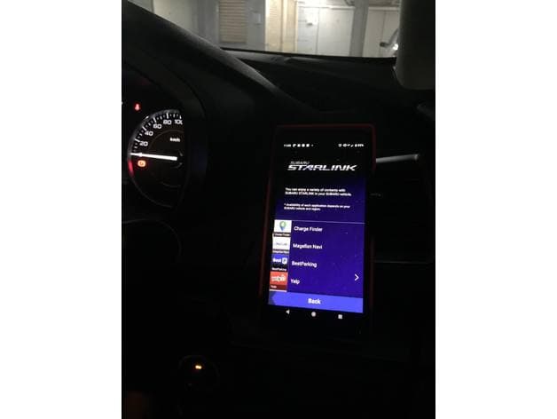 Google Pixel 2 XL phone holder for Subaru XV Crosstrek preview