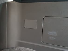 Toyota Land Cruiser FJ80 3rd row ashtray cover preview