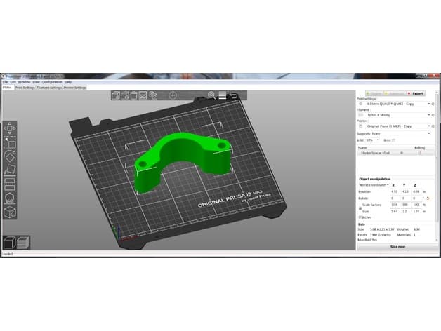 Subaru Starter Spacer for test stand preview