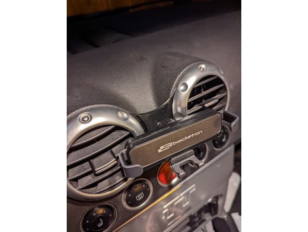 Photo of Audi TT (MK1) center vent phone mount with 13mm ball