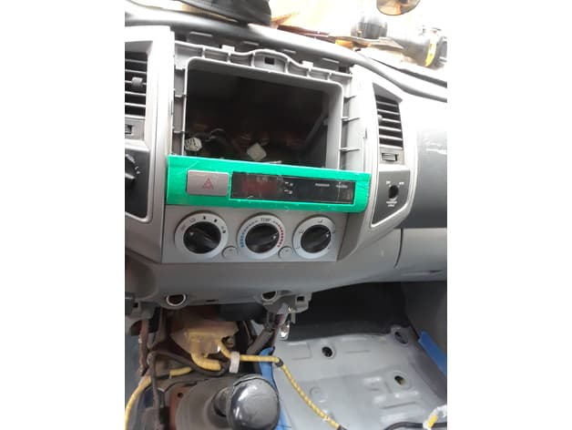 Photo of Tacoma radio block off plate