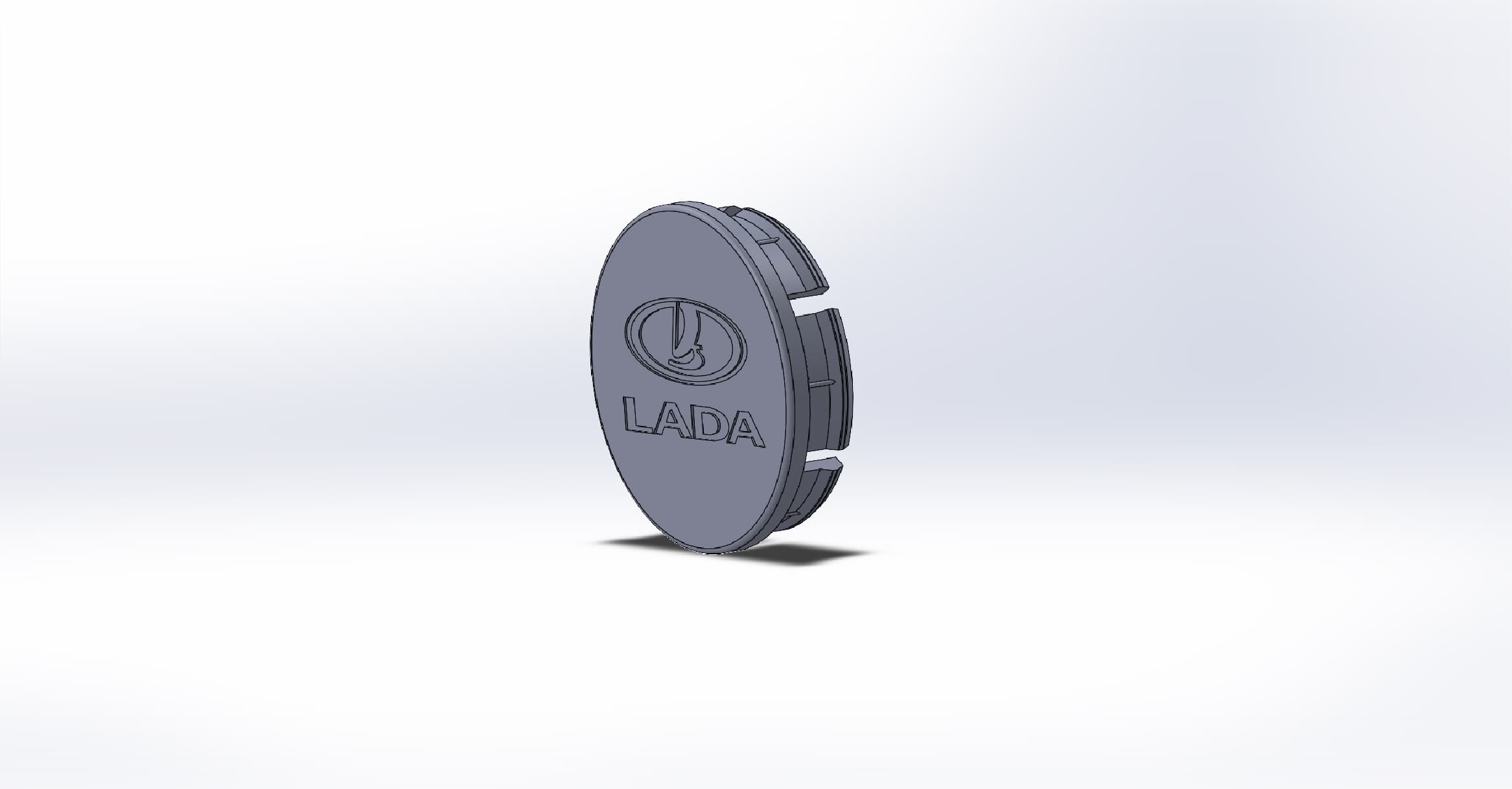Photo of lada rim hub trim cap