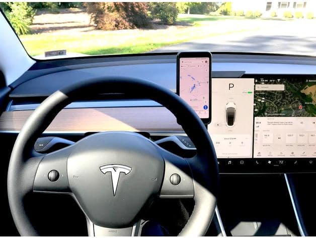 Tesla Model 3 Screen Mount for Phone, Pop Socket, 17mm Ball preview