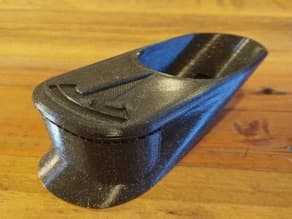 Tesla Charger Organizer with separate logo insert and nub preview