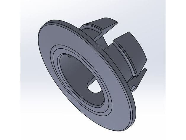 Photo of BMW E30 door latch trim piece