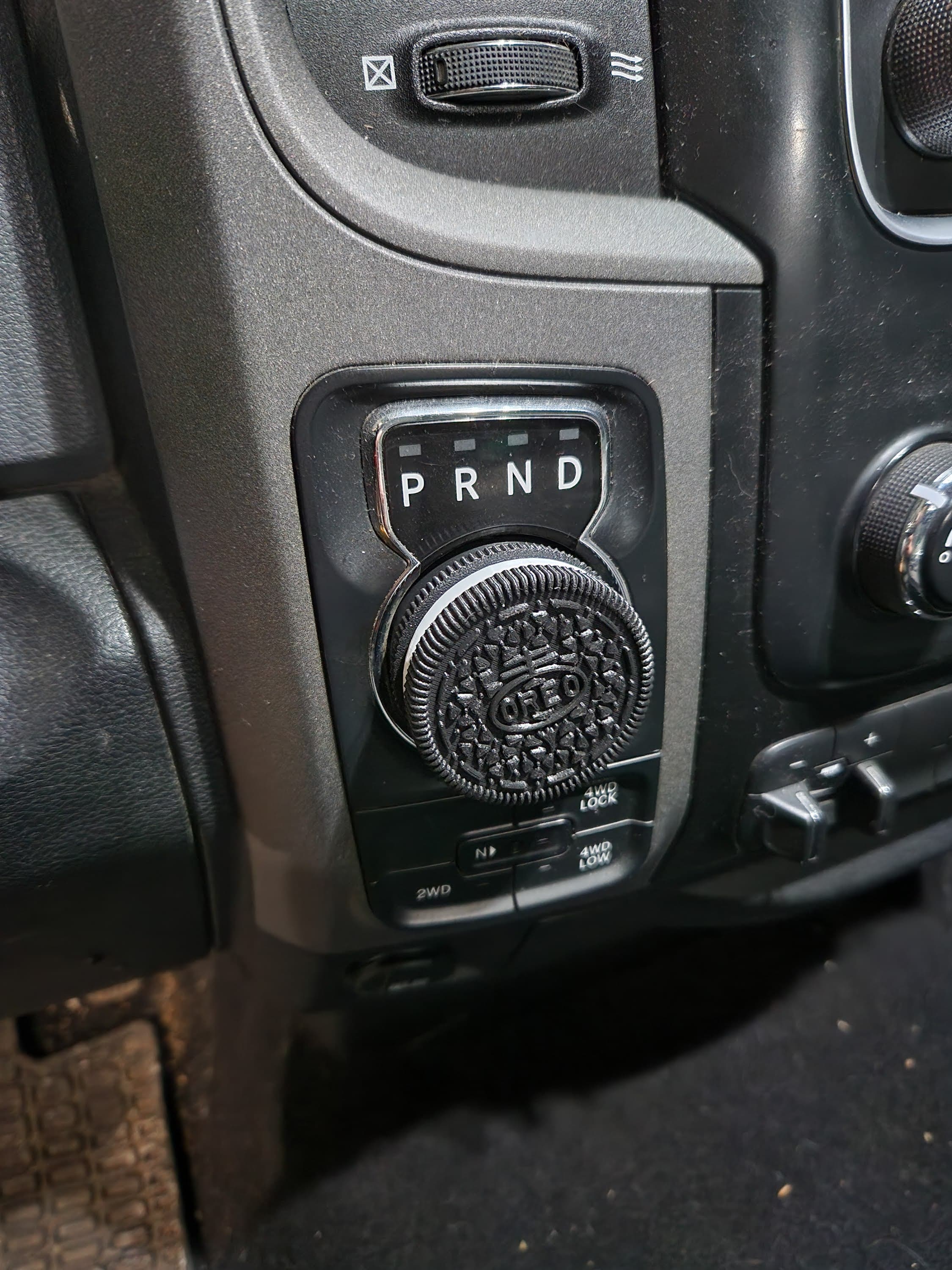 Oreo Shifter Knob for 8 speed Ram Truck preview