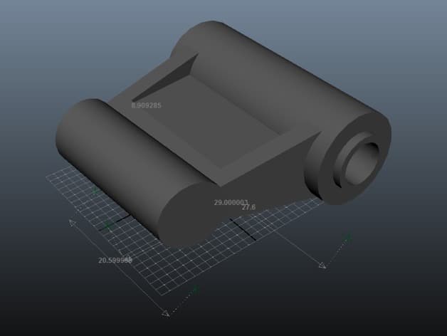 Mercedes-Benz W107 Sunvisor Clip preview