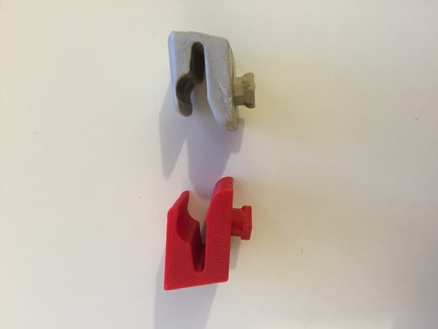 Photo of Trooper Isuzu 1991 sunvisor clip, clip de visera.