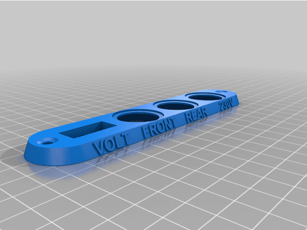Offroad switch holder with voltmeter jeep preview