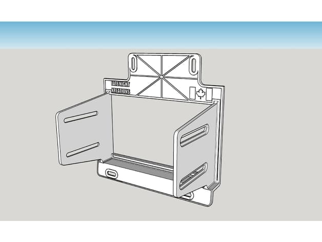 80-86 Bullnose Ford Double Din Mount preview