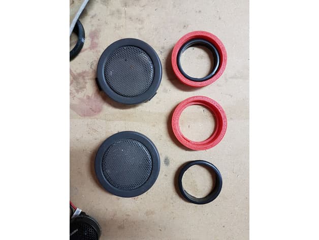 Subaru SVX Tweeter Adapters preview