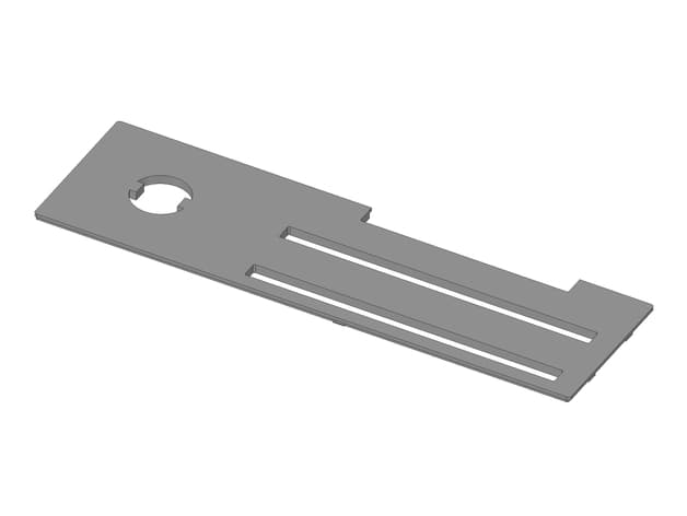 1987 Toyota Hilux Heater Slider Face Plate preview