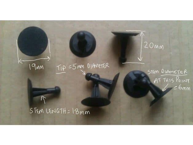 PUSH CLIP COWL PANEL RANGE ROVER 2002-2009 preview
