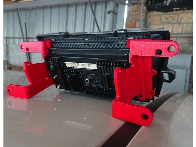 Mounting for the TEYES/KINGBEATS head unit (for Toyota Prius ZVW30) preview