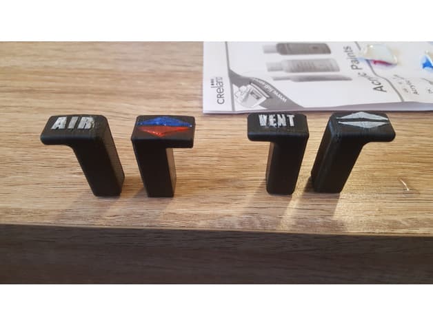 Triumph TR7/TR8 Heater controls preview