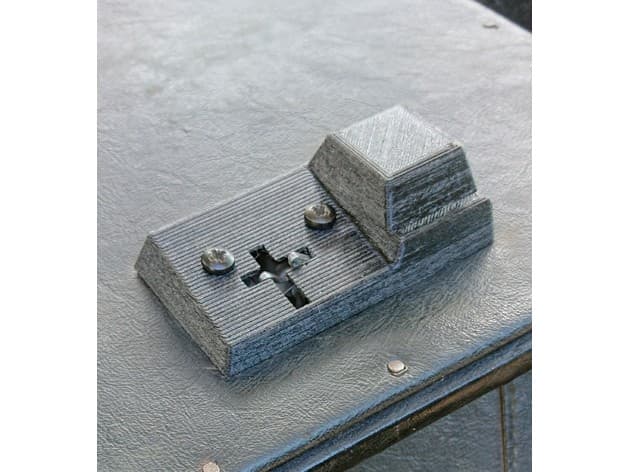 Backing Plate for Land Rover MUC6452 Latch assembly-tunnel console lid preview