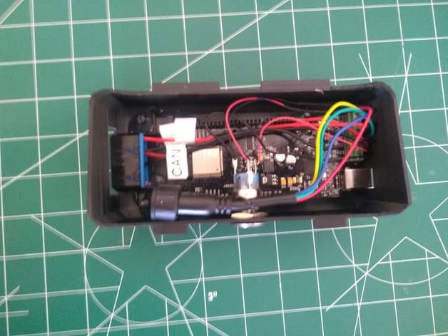 Tesla Model 3 OBD2 Board Concealer preview