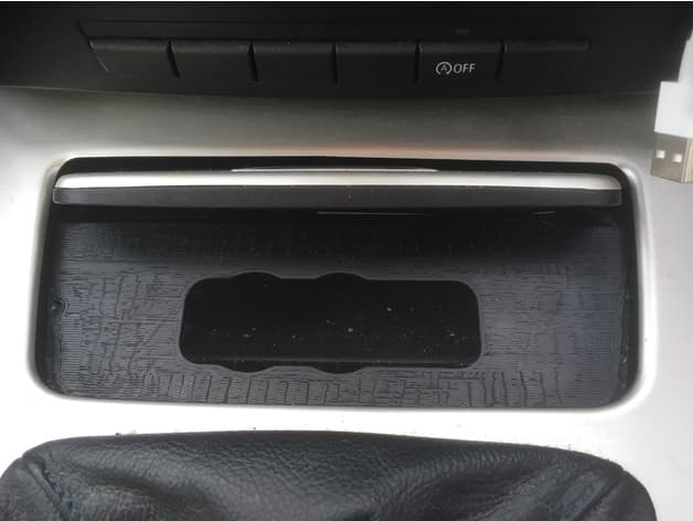 Photo of Console Ashtray cigarette adapter accessory plate for BMW e90/e91