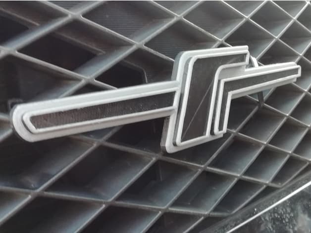 Subaru Forester JDM F Badge preview