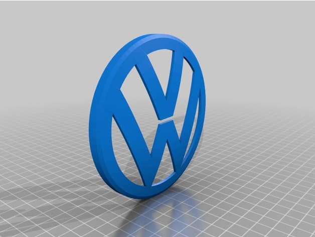 Volkswagen VW Golf MK5 R32 badge preview