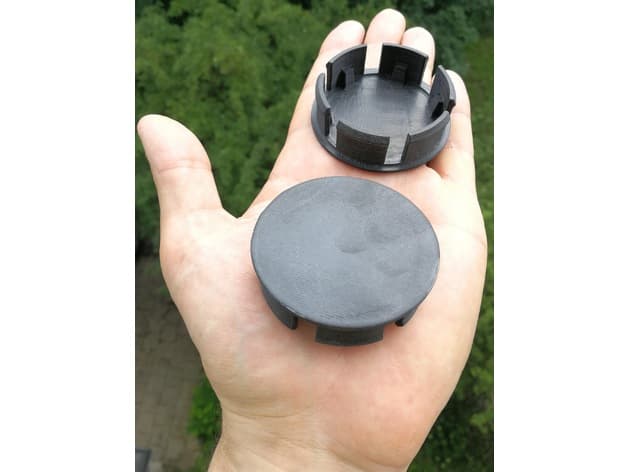 Wheel center cap (no logo) (fits Honda, Volvo rims) preview