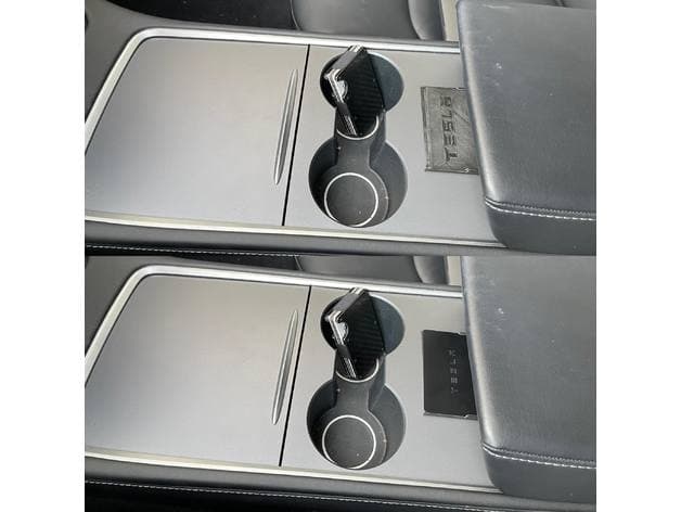Photo of Tesla Model 3 / Model Y Console Key Card Holder