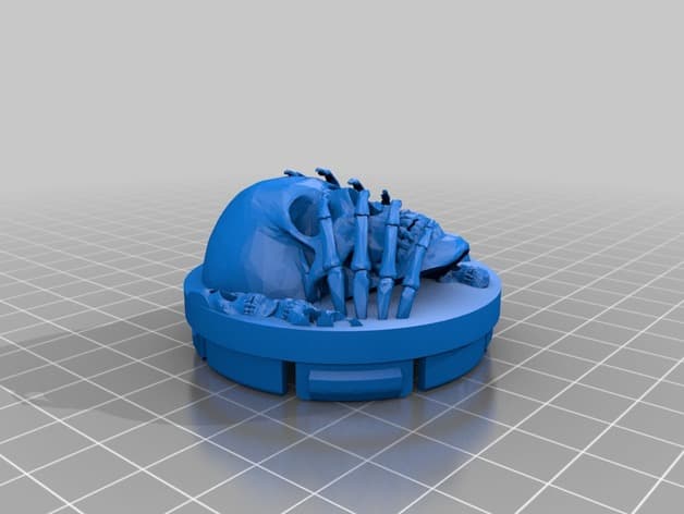 Undead (skulls) Center Cap 56mm VW preview