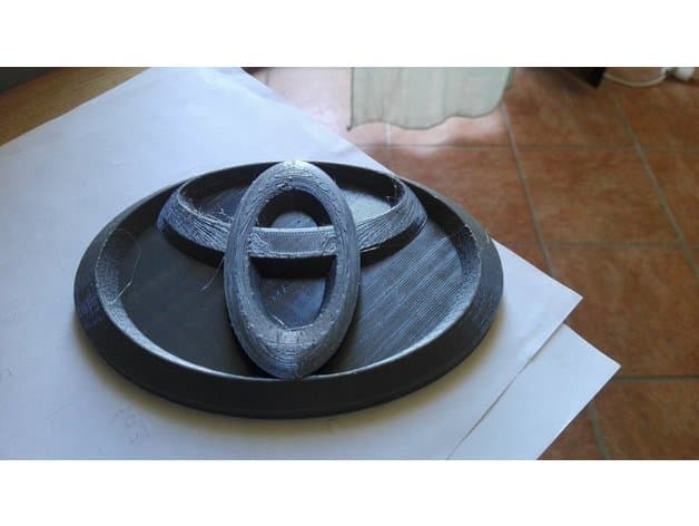 Photo of Frontal Toyota Yaris emblem 2008