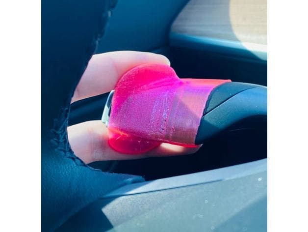 Photo of Tesla model3 high beam dipper shifter lever
