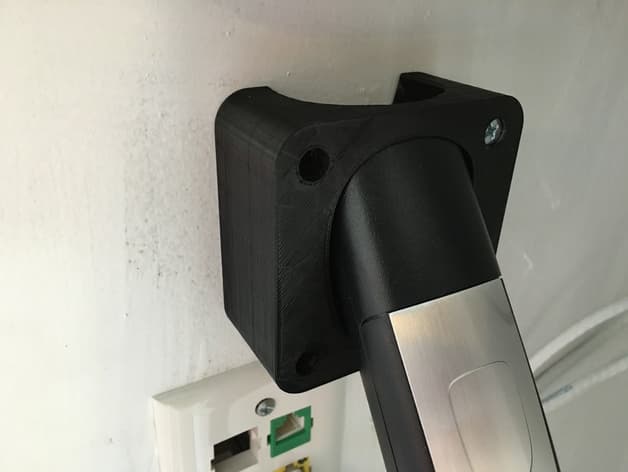 Photo of Rounded Tesla Model S & X Wall Charger Plug Holder