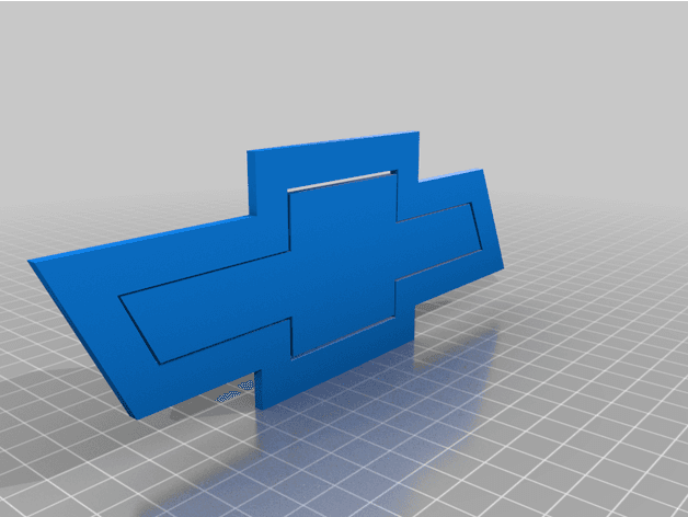 Chevy Emblem - 2 Piece - Click preview