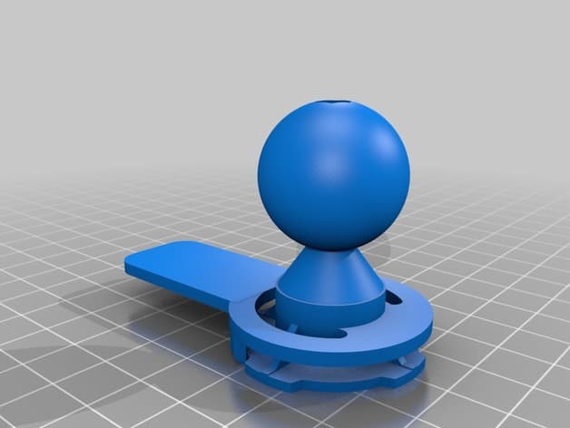 Quad lock Ram mount preview