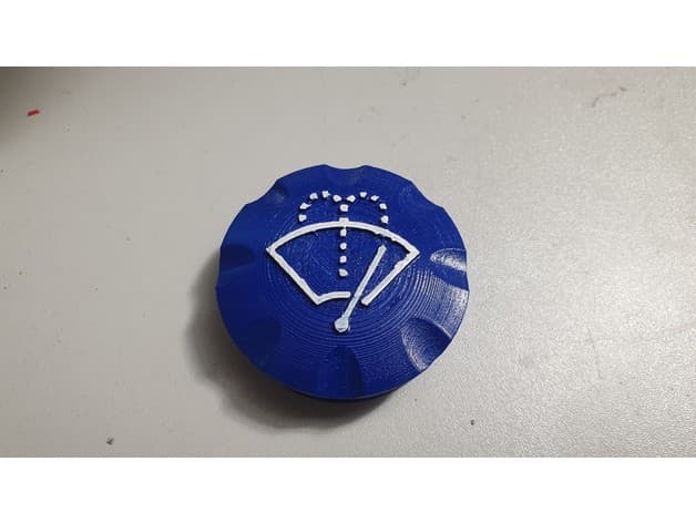 Photo of Abarth 500 Wiper Fluid Reservoir Cap