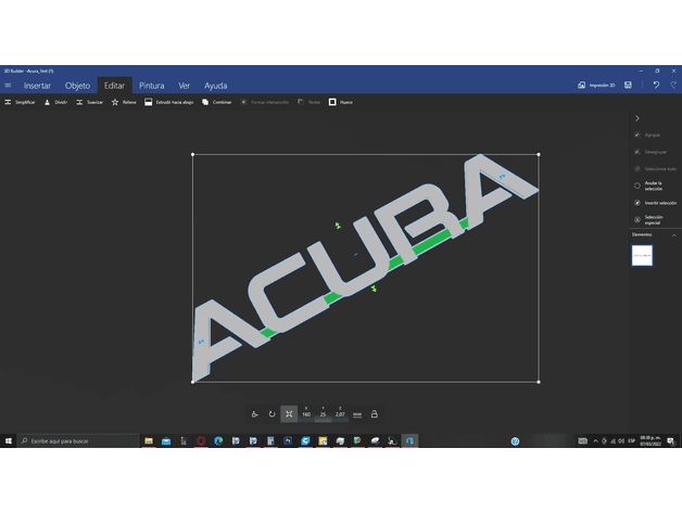 Photo of Acura emblem 1 piece