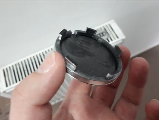 Audi logo wheel cap preview