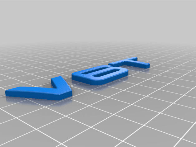 V6 Audi Badge Letters preview