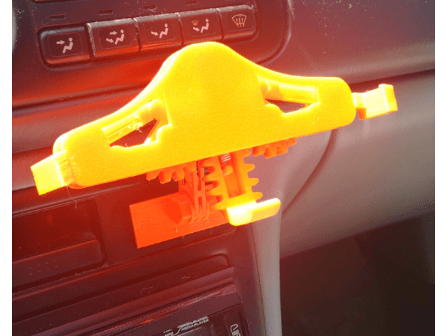 Photo of Honda Accord 90 ~ 97 accessory button phone holder mount
