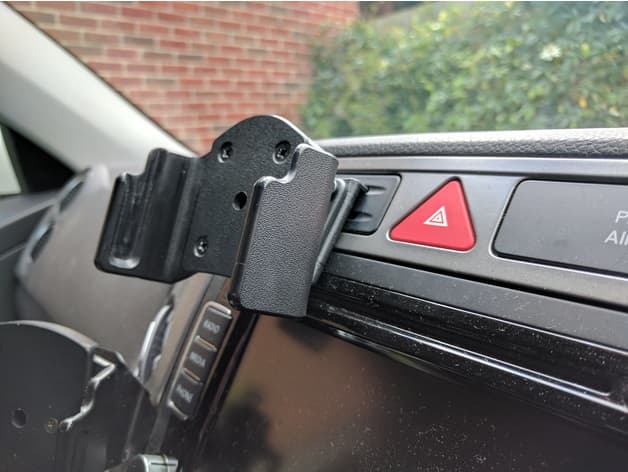 Brodit card slot mount (Tiguan) preview