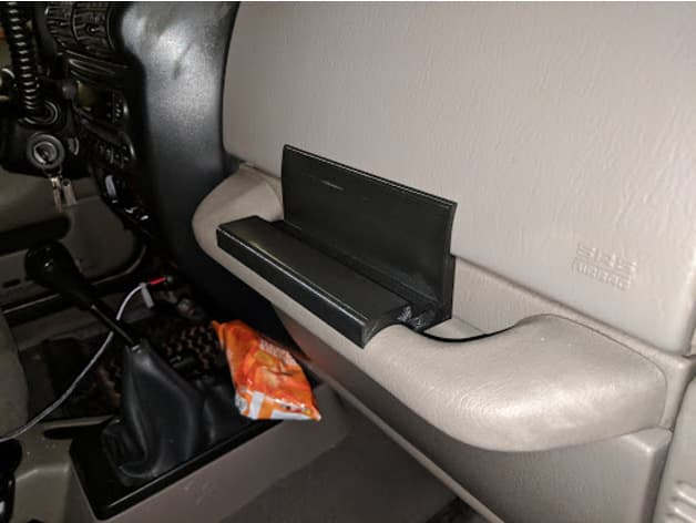 Jeep TJ dash holder preview