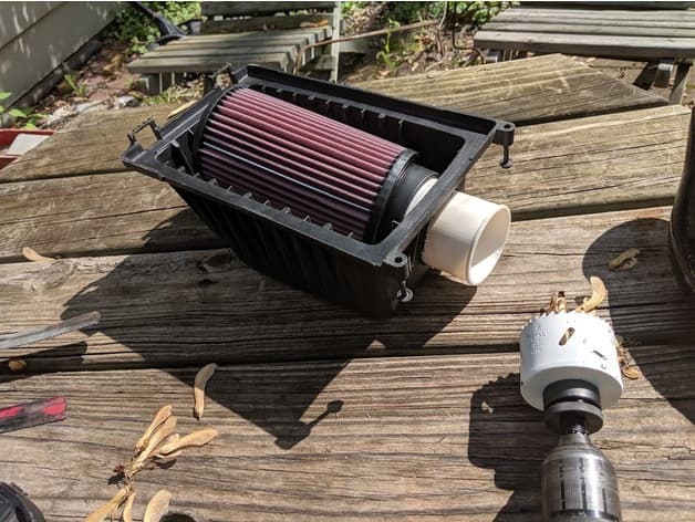 CAI Filter Adapter for Mini Cooper S Stealth preview