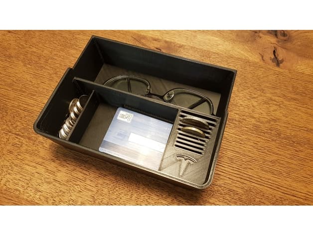 Tesla Model 3 center console - Euro Edition (Modified from jonco223) preview
