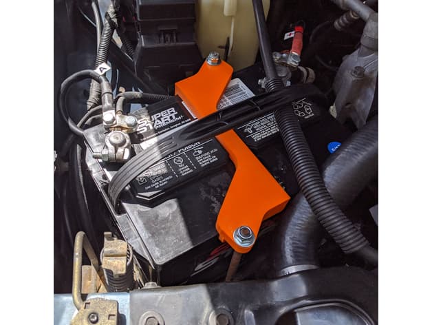 Photo of Jeep Cherokee/Wrangler Battery Hold Down
