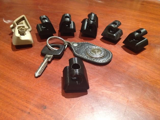 Sunvisor Clip Mercedes-Benz w126 preview